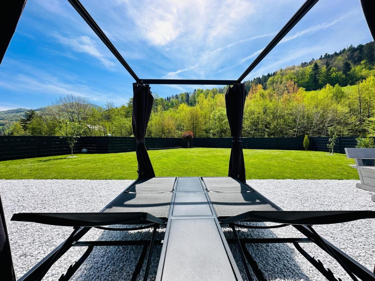 Traisen Voralpen Lodge - Ferienhaus Mit Gym & Wellnessbereich מראה חיצוני תמונה