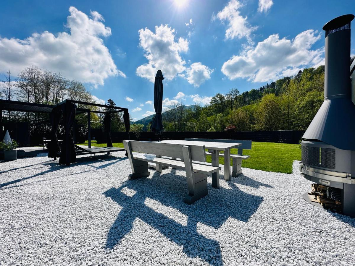 Traisen Voralpen Lodge - Ferienhaus Mit Gym & Wellnessbereich מראה חיצוני תמונה